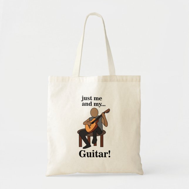 Bolso De Tela Guitarist Guitar Player Music Teacher (Frente)