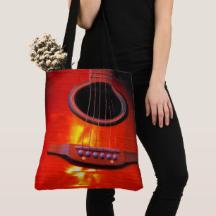 Bolso De Tela Guitarra