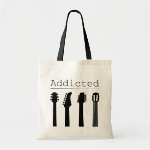 Bolso De Tela Guitarra adicta