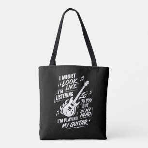 Bolso De Tela Guitarra de Parece que Estoy Escuchando