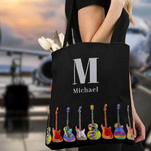 Bolso De Tela Guitarra personalizada