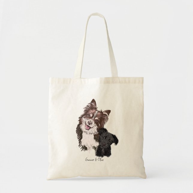 Bolso De Tela Gunner & Olive Tote Bag (Frente)