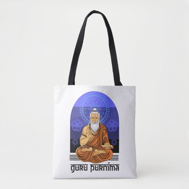 Bolso De Tela Guru purnima (Anverso)