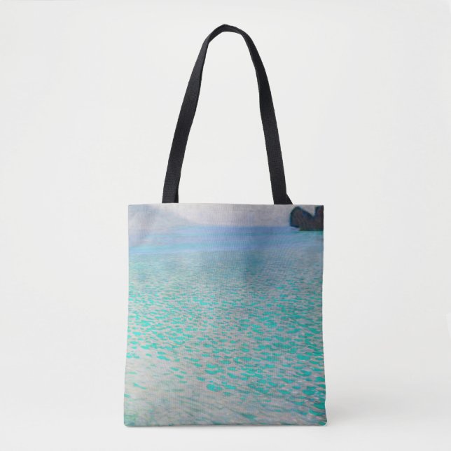 Bolso De Tela Gustav Klimt - Attersee (Anverso)