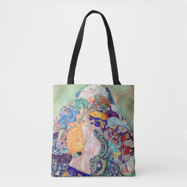 Bolso De Tela Gustav Klimt - Bebé / Cuna (Anverso)