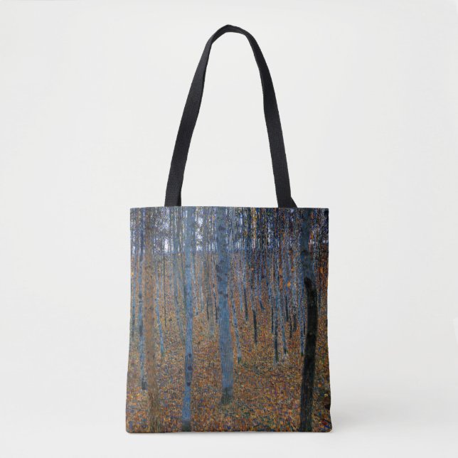 Bolso De Tela Gustav Klimt - Beech Grove I (Anverso)
