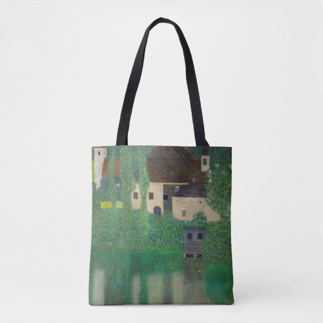 Bolso De Tela Gustav Klimt - Castillo de Agua (Anverso)
