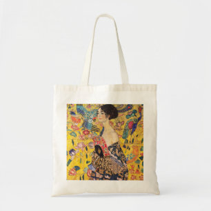 Bolso De Tela Gustav Klimt - Dama de fans