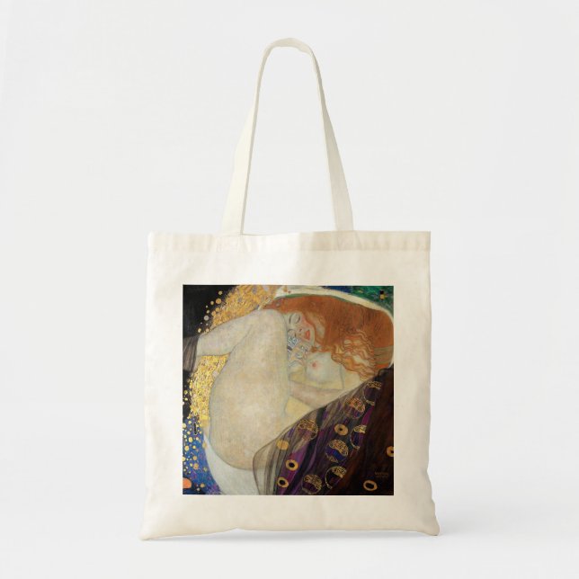 Bolso De Tela Gustav Klimt - Danae (Frente)