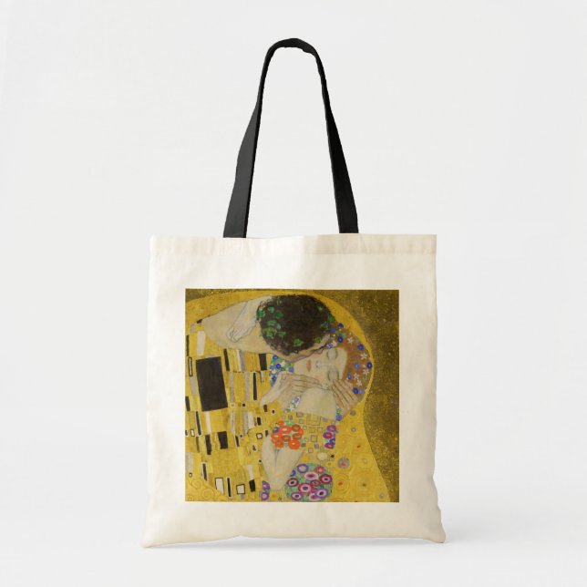Bolso De Tela Gustav Klimt - El beso (Frente)