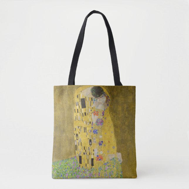 Bolso De Tela Gustav Klimt - El beso (Anverso)