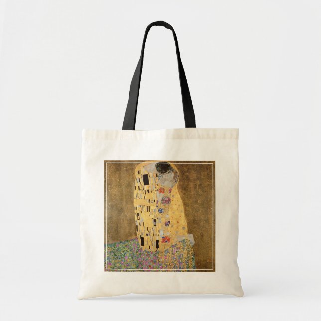 Bolso De Tela Gustav Klimt | El Beso, 1907-08 (Frente)