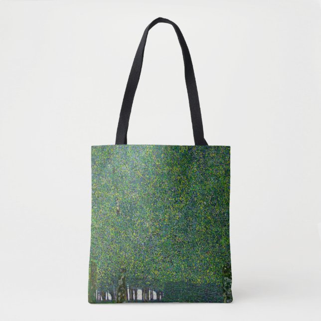 Bolso De Tela Gustav Klimt - El parque (Anverso)