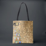 Bolso De Tela Gustav Klimt - Expectativa, Frieze Stoclet<br><div class="desc">El árbol de la vida,  Stoclet Frieze,  Expectation - Gustav Klimt,  Cardboard,  1909</div>