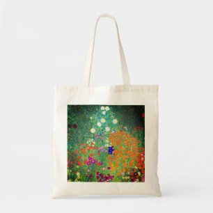 Bolso De Tela Gustav Klimt Flower Garden