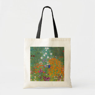Bolso De Tela Gustav Klimt - Jardín de flores