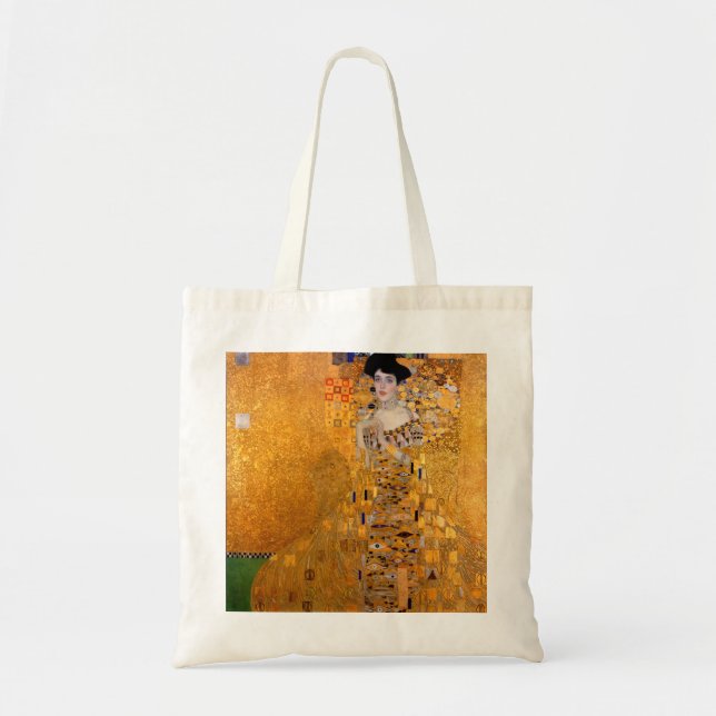 Bolso De Tela Gustav Klimt Portrait (Frente)