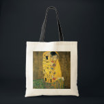 Bolso De Tela GUSTAVO KLIMT - El beso 1907<br><div class="desc">GUSTAVO KLIMT - El beso 1907
Efecto metalizado del aceite y de oro en lona</div>