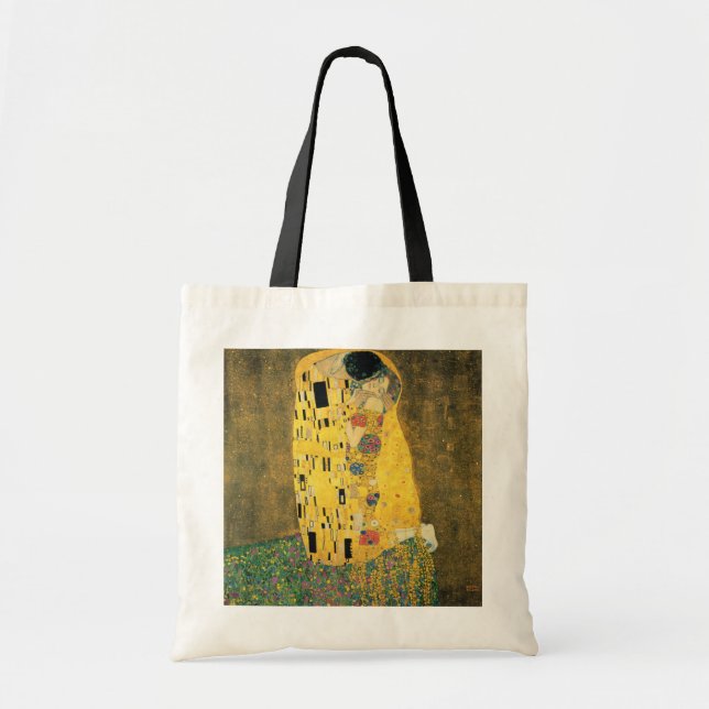 Bolso De Tela GUSTAVO KLIMT - El beso 1907 (Frente)
