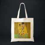 Bolso De Tela Gustavo Klimt el beso Zazzle<br><div class="desc">El beso pintado por Gustavo Klimt.</div>