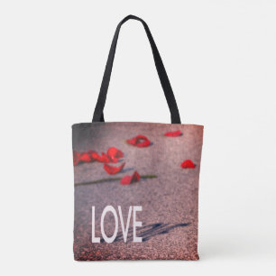 Bolso De Tela GUSTO Y GASTOS Rosas