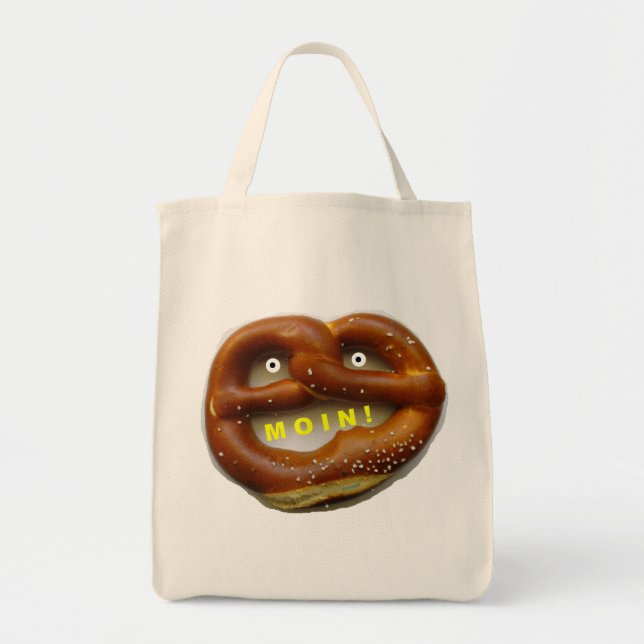 Bolso De Tela GUTEN Morgen-Brezel -  (Frente)