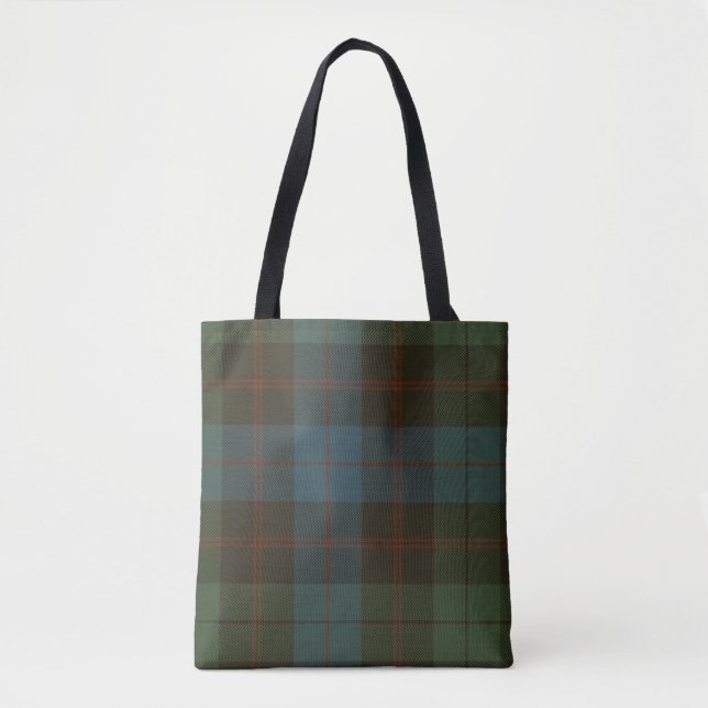 Bolso De Tela Guthrie Clan Tartan (Anverso)