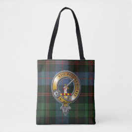 Bolso De Tela Guthrie Tartan & Badge