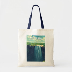 Bolso De Tela Guyana Ilustracion Viaje al arte de cosechar