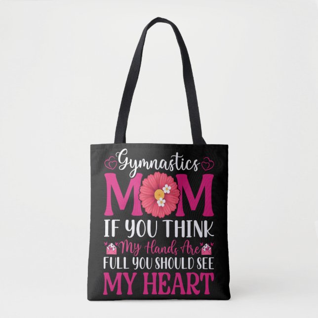 Bolso De Tela Gymnastics Mom (Anverso)