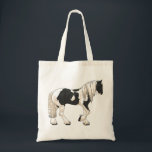 Bolso De Tela Gypsy Vanner<br><div class="desc">Hermoso caballo gitano de Vanner</div>
