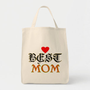 Bolso De Tela H°・Mejor Mamá Moda Ecológica Amigable Tote・° ♔