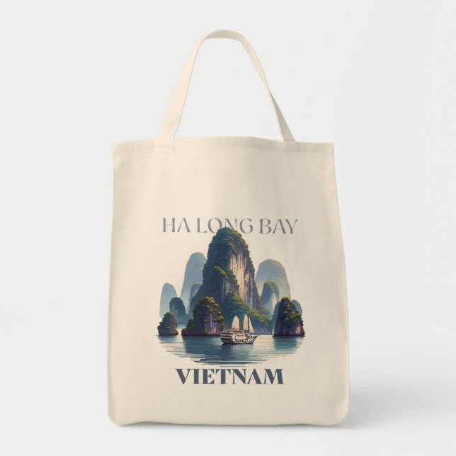 Bolso De Tela Ha Long Bay Vietnam (Frente)