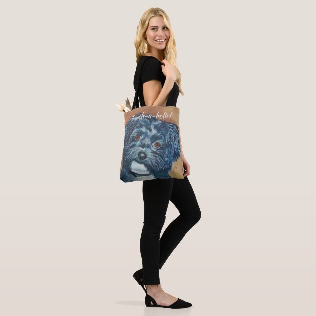 BOLSO DE TELA HABANÉS NEGRO CUTIE (Puesto)