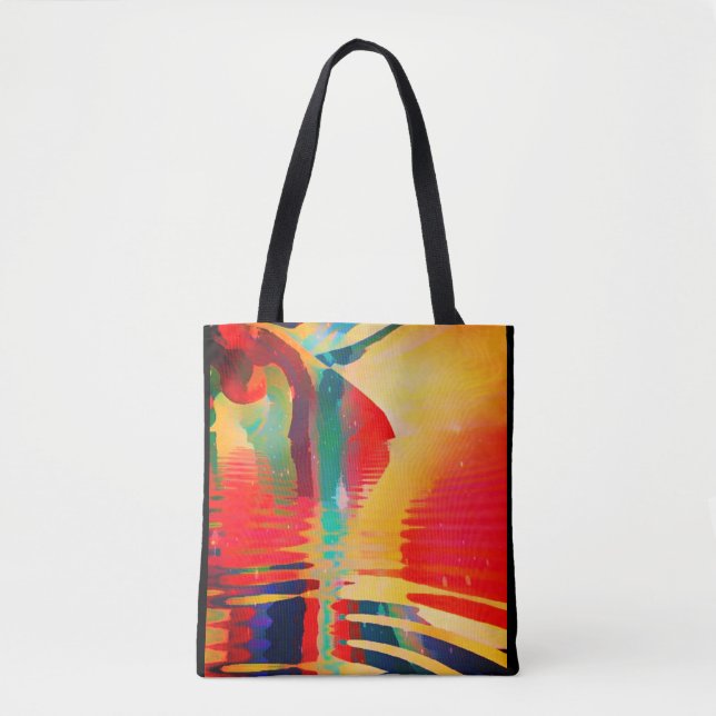 Bolso De Tela Habas frescas (Anverso)