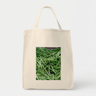 Bolso De Tela Habas verdes