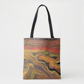 Bolso De Tela Hábito de Lovin 2 Tote abstracto