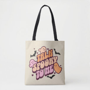 Bolso De Tela Hablar asustado conmigo