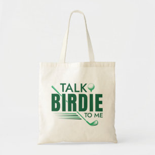Bolso De Tela Hablar De Birdie Para Mí