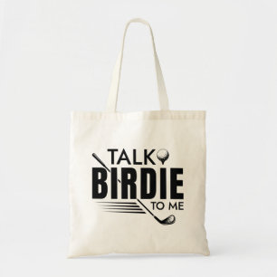 Bolso De Tela Hablar De Birdie Para Mí