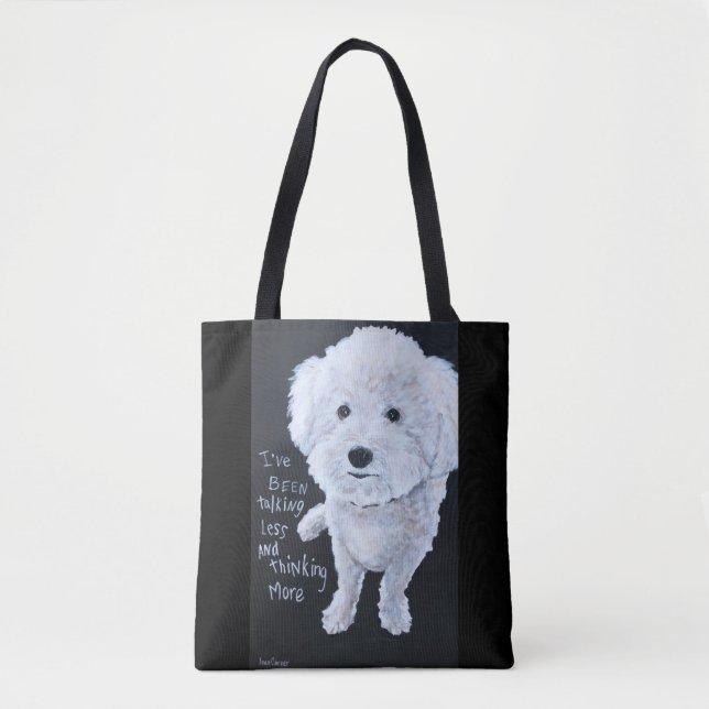 Bolso De Tela Hablar menos tote de Gucci (Anverso)