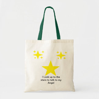Bolso De Tela Hablo con las estrellas