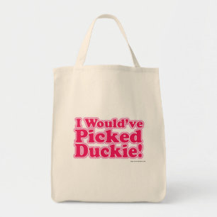 Bolso De Tela ¡Habría Escogido A Duckie!