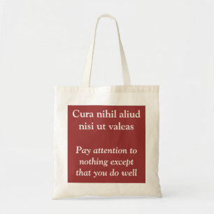Bolso De Tela Hacer bien - cita inspiradora de Cicerón