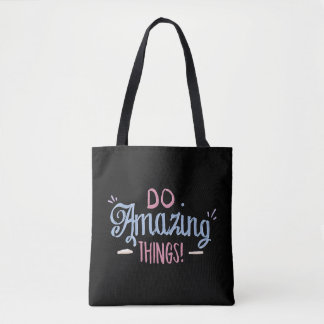 Bolso De Tela Hacer cosas asombrosas