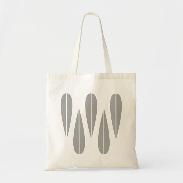 Bolso De Tela Hacer Gris MCM (Frente)