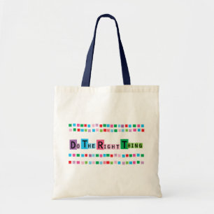 Bolso De Tela Hacer lo correcto