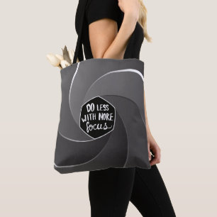 Bolso De Tela Hacer menos con más enfoque