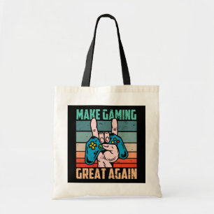 Bolso De Tela Hacer que el juego vuelva a ser grande