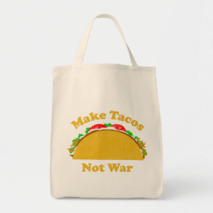 Bolso De Tela Hacer que los tacos no sean guerra
